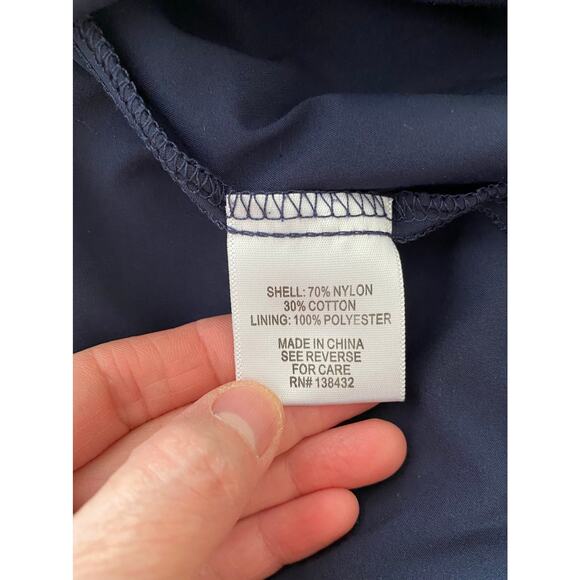 Modcloth Women's 18 Blue Red Floral Lace Overlay Night Like This Halter Dress - Picture 8 of 8